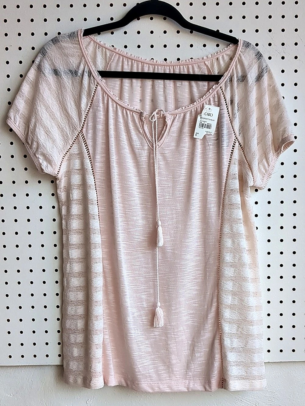 Cato Short Sleeve Tee in Pink NWT